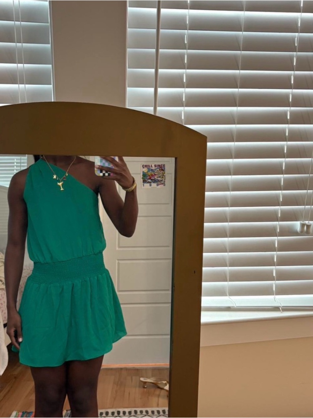 Olavacious one shoulder dress